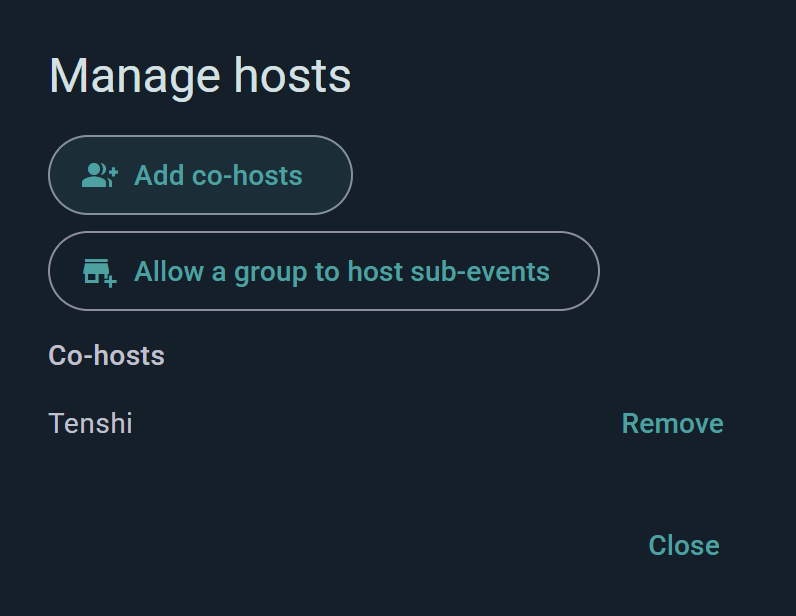 Co-hosted Events